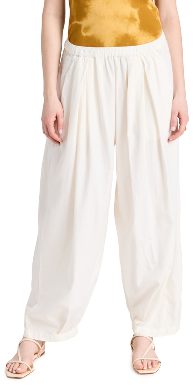 Free People To The Sky Parachute Pants In Nilla Cream