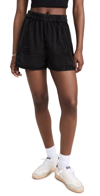 Free People Get Free Poplin Pull-on Shorts In Black