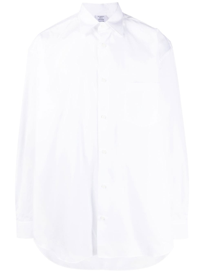 Vetements Cotton Shirt In White