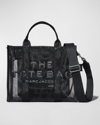 Marc Jacobs The Mesh Small Traveler Tote Bag In Black