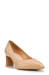 Vince Camuto Women's Tritellia Slip-on Block-heel Pumps Women's Shoes In Sandstone