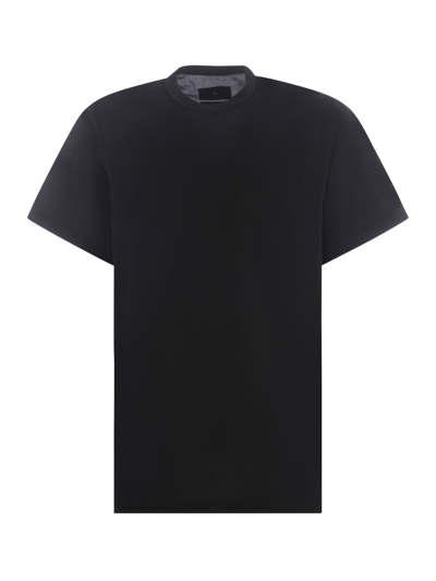 Y-3 Logo Patch T-shirt Male Black In Nero