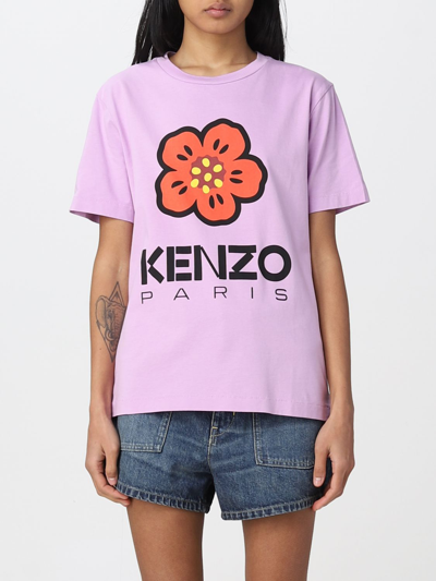 Kenzo T-shirt  Woman Color Wisteria In Wisteria
