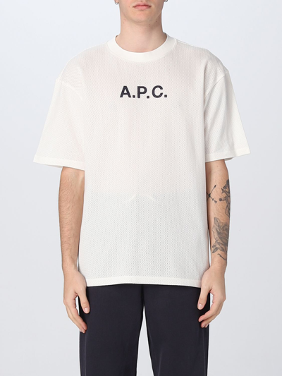 Apc T-shirt A.p.c. Men Color Ecru