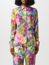 Msgm Shirt  Woman Color Pink In Multicolor