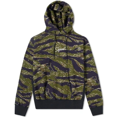 Sophnet . Panther Country Pullover Hoody In Green