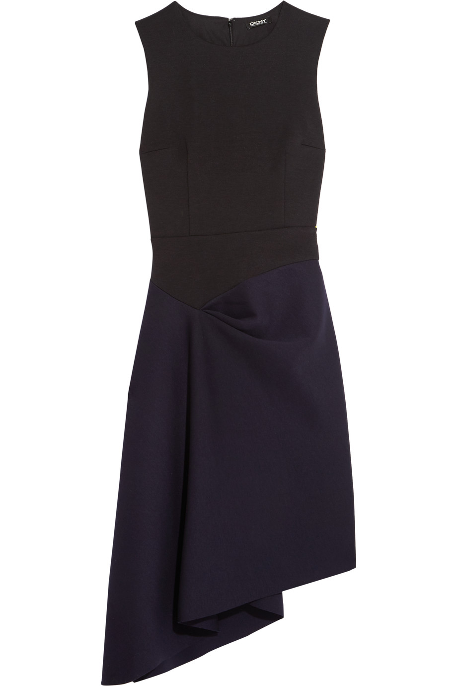 Dkny Color-block Asymmetric Jersey Dress | ModeSens