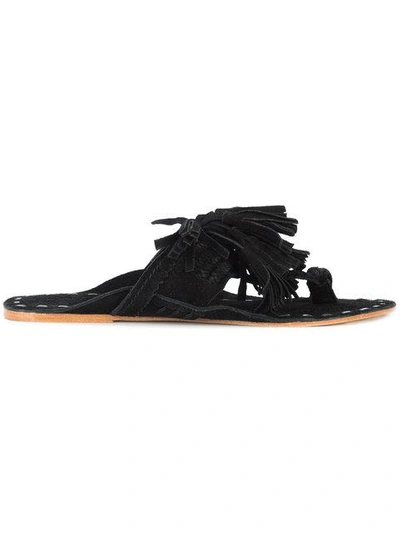Figue Scaramouche Tasseled Sandals