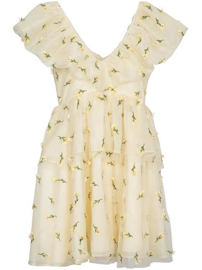 knee length dresses for ladies Ganni Organic Cotton Mini Dress