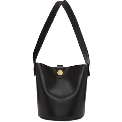 【SOPHIEHULME】SWING THE SWING SOFT SADDLE Sophie Hulme The Swing Saddle Leather Shoulder Bag In Black | ModeSens