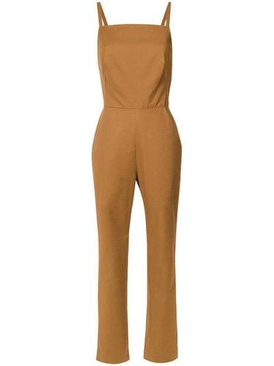 Andrea Marques Straight Neck Jumpsuit