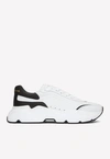 Dolce & Gabbana Daymaster Sneakers In Nappa Calfskin In White