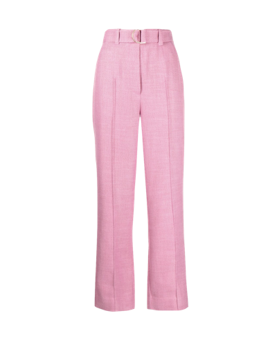 Acler Yerbury Straight-leg Pants In Pink