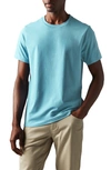 Rhone Element Organic Cotton Blend T-shirt In Sky Blue
