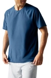 Rhone Reign Short Sleeve T-shirt In Blue Spruce