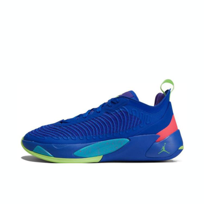 Jordan Nike Men's Luka 1 Basketball Shoes In Blue/green/pink