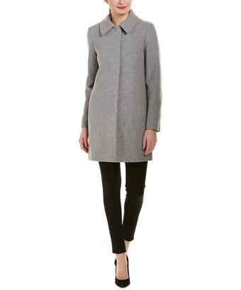 Escada Sport Wool-blend Coat In Grey | ModeSens