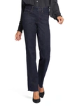 Nydj Cool Embrace® Frayed Relaxed Straight Leg Jeans In Magical