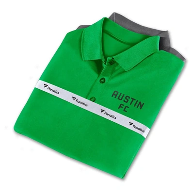 Fanatics Men's  Green, Gray Austin Fc Iconic Polo Shirt Combo Set In Green,gray