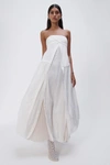 Jonathan Simkhai Ala Parachute Dress In White
