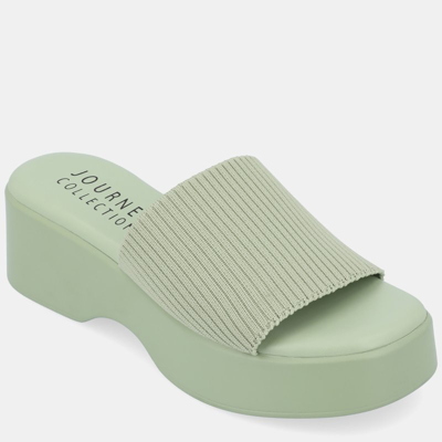Journee Collection Collection Women's Tru Comfort Foam Emani Sandal In Multi