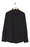 14th & Union Long Sleeve Performance Shirt In Black