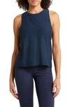 Beyond Yoga Featherweight Rebalance Tank In Nocturnal Navy