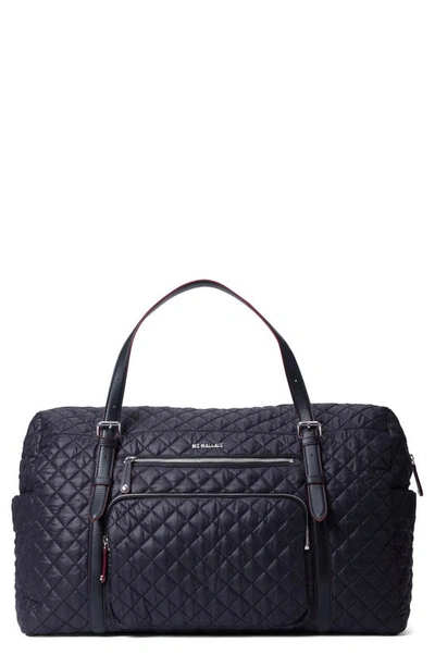 Mz Wallace Crosby Weekender Duffle Bag In Black