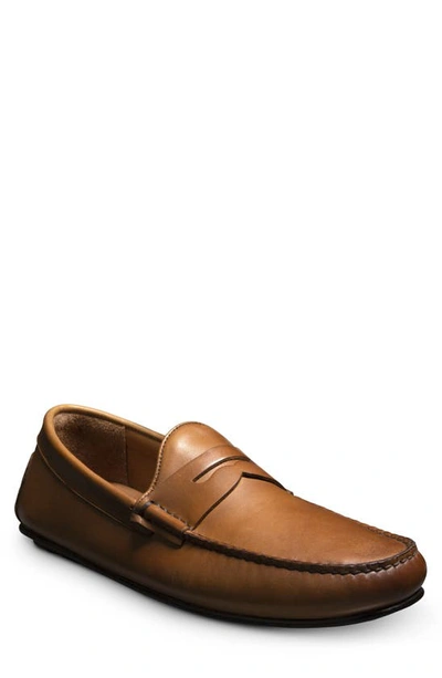 Allen Edmonds Super Moc Toe Penny Loafer In Walnut