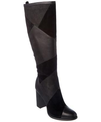 frye black suede boots