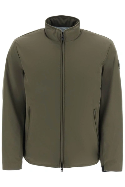 Woolrich Padded Sailing Bomber In Khaki