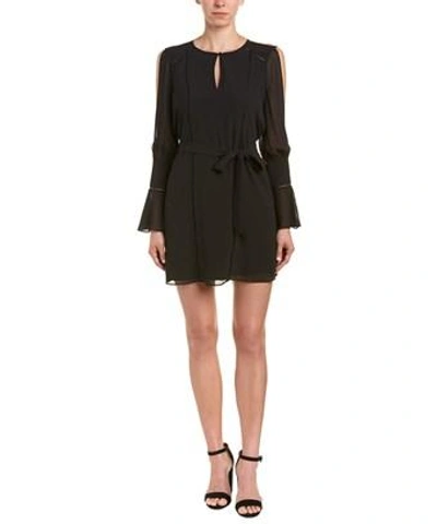 Haute Hippie Bessie Shift Dress In Black