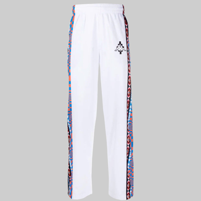 Marcelo Burlon County Of Milan Marcelo Burlon X Kappa Track Pants In White