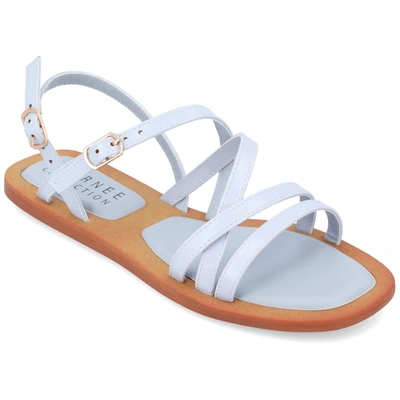 Journee Collection Collection Women's Tru Comfort Foam Ennid Sandals In Purple