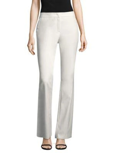 Escada Tsegana Straight-leg Pants In Off White