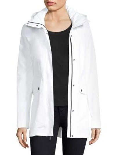 Moose Knuckles Elk Island Anorak In White