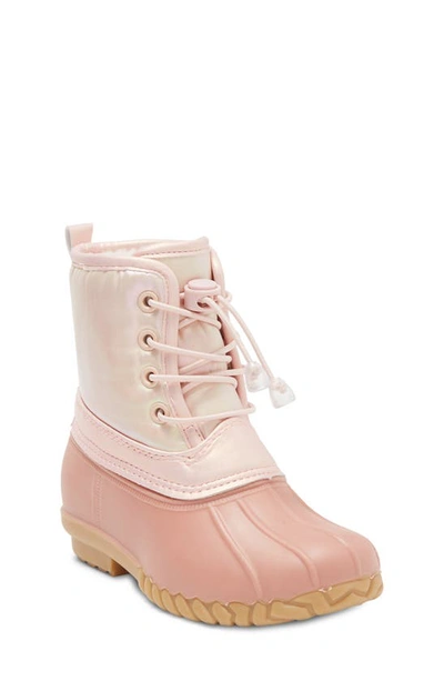 Olivia Miller Kids' Duck Boot In Blush