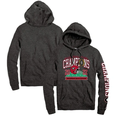 League Collegiate Wear Heather Charcoal Georgia Bulldogs College Football Playoff 2022 National Cham