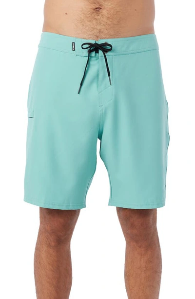 O'neill Hyperfreak Heat Solid Board Shorts In Aqua Wash