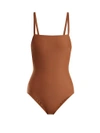 Matteau The Square Swimsuit In Brown