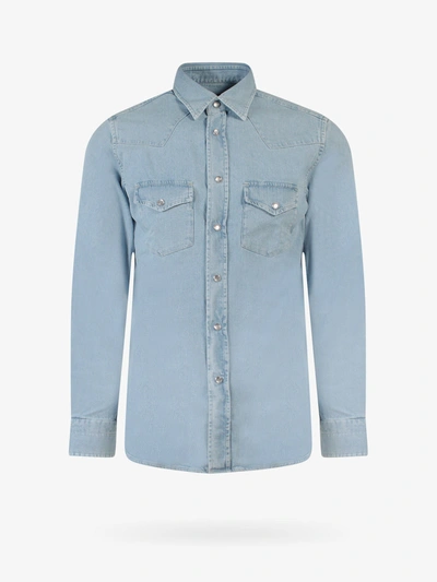 Tom Ford Shirt In Blue
