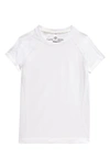 Zella Girl Kids' Core Seamless Performance T-shirt In White