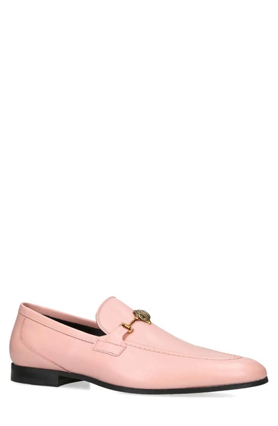 Kurt Geiger Leather Ali Loafers In Pink