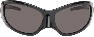 Balenciaga Eyewear Skin Xxl Cat Sunglasses In Black