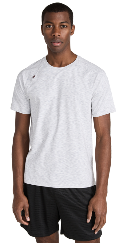 Rhone Reign Short Sleeve-gray Space Dye