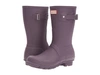 Hunter Original Short Rain Boots In Purple Urchin