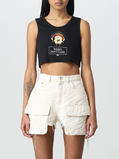 Gcds Top  Woman Color Black