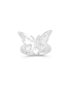 Sphera Milano Silver Cz Butterfly Ring