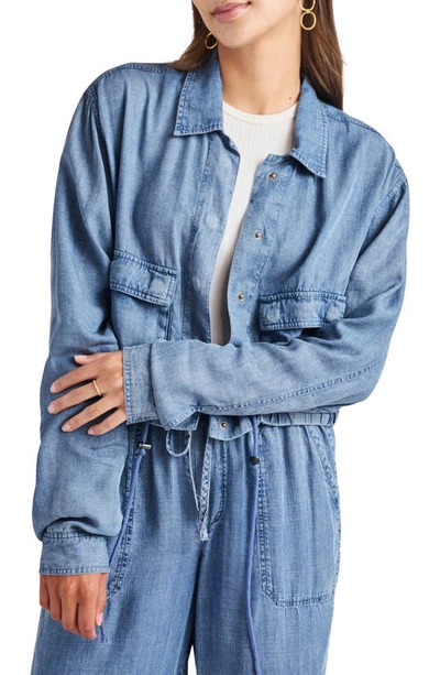 Splendid Breck Denim Jacket In Indigo