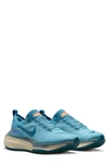 Nike Zoomx Invincible 3 Flyknit Running Sneakers In Blue